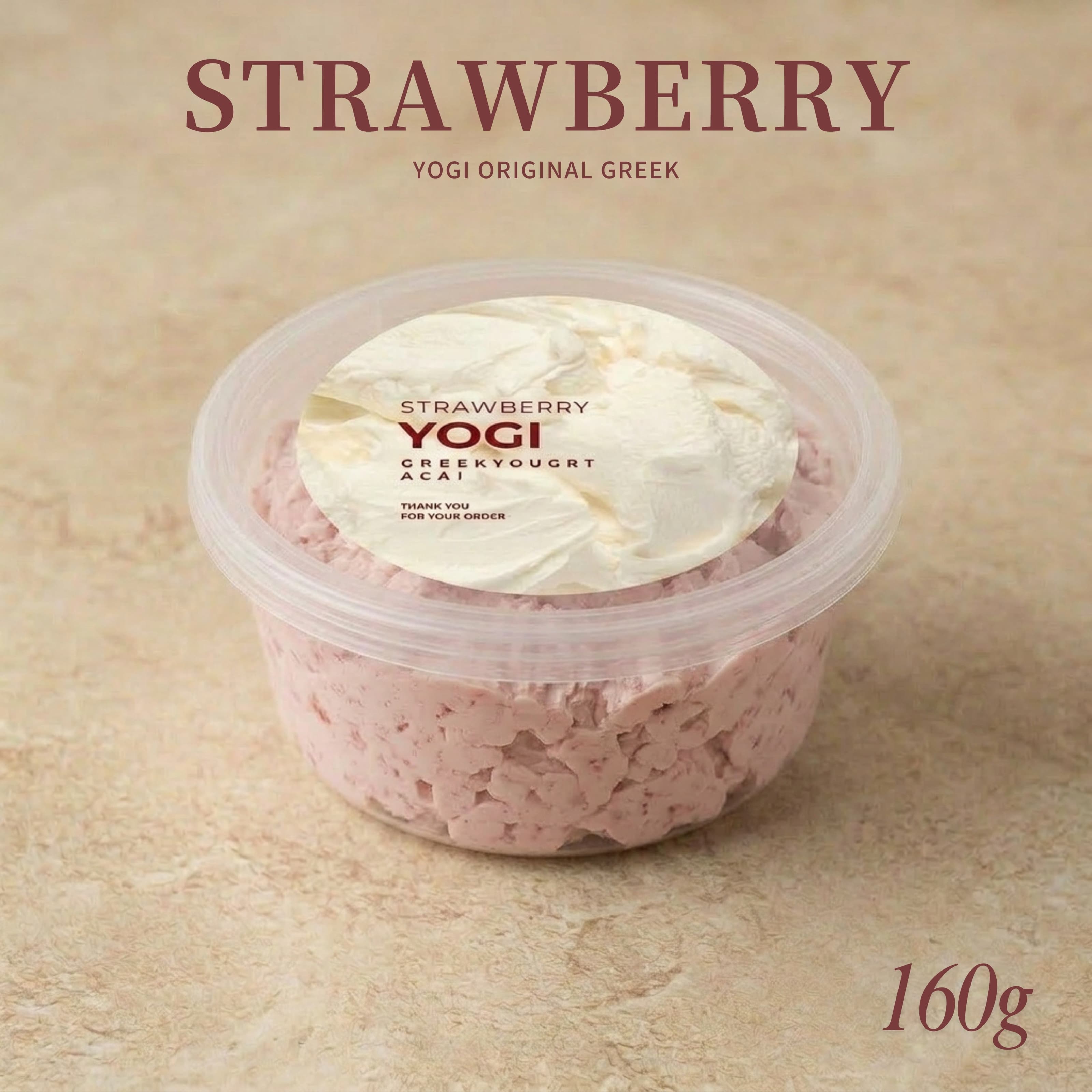 グリークヨーグルト ストロベリー160g